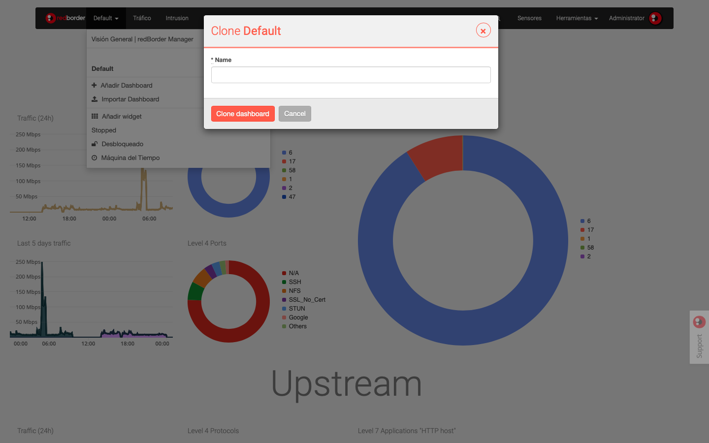 Clonar dashboard